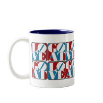 LOVE GOAT BLOCKS MUGS