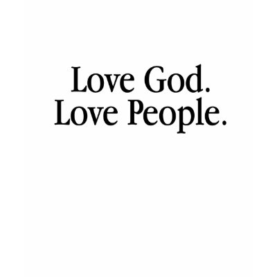 Love+god+love+people+shirt
