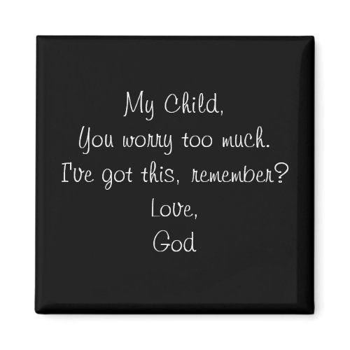 Love God Magnet zazzle_magnet