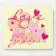 Love Goddess Valentine Mouse Mats