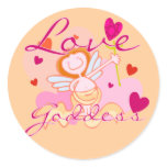 Love Goddess Valentine stickers