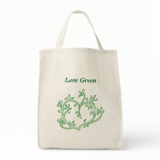 Love Green bag