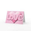 Love Greeting Card by screwballgraphics Love Greeting Card