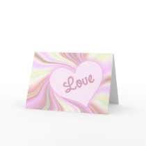 Love Greeting Card by dndartstudio Love Greeting Card