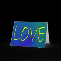 Love Greeting Card cards