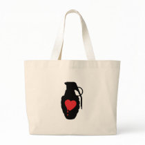 Love Grenade - Love is a Battlefield bags