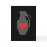 Love Grenade - Love is a Battlefield Greeting Card