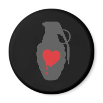 Love Grenade - Love is a Battlefield magnets