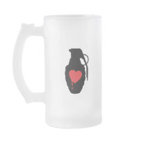 Love Grenade - Love is a Battlefield mugs