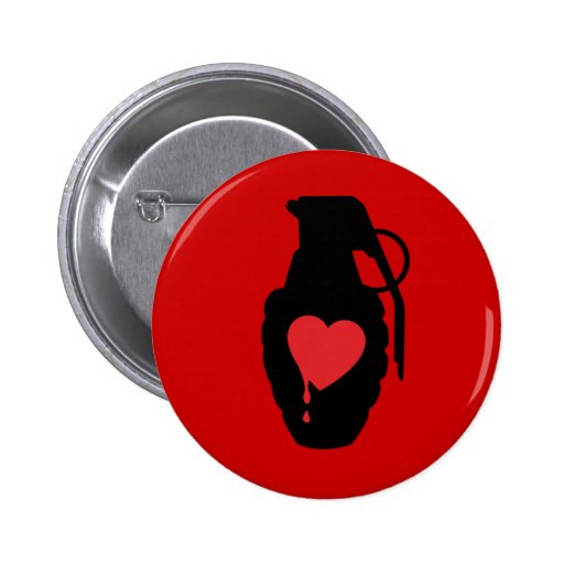 Love Grenade - Love is a Battlefield Pins