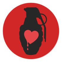 Love Grenade - Love is a Battlefield stickers