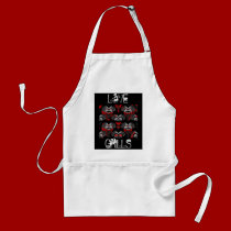 LOVE GRILLS Apron aprons