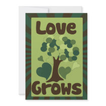 Love Grows Custom Invite