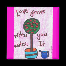 Love GrowS MaGnet by Kianmaartgallery Love GrowS MaGnet