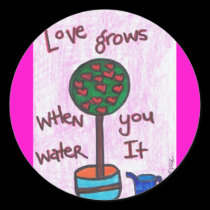 Love GrowS StiCkEr