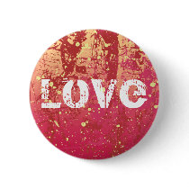 Love Grunge Urban Sunrise Button