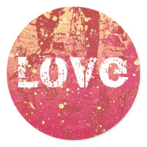 Love Grunge Urban Sunrise Sticker