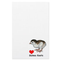 Love Guinea Keets Stationery