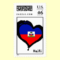 Love Haiti postage