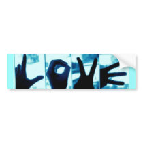 LOVE Hands bumper sticker bumper stickers by Hibiscus41191 LOVE Hands bumper sticker bumper stickers