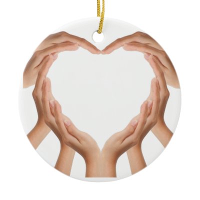 Love Hands Ornaments