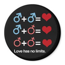 Love has no limits - magnets