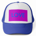 LOVE hats by IdeaGirl LOVE hats
