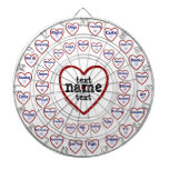 Love & Hate - Custom Dart Board