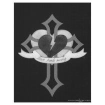 Love Heals Surely - Black & White letterhead