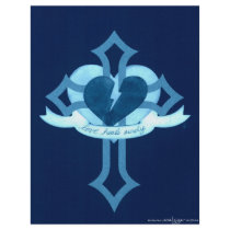 Love Heals Surely - Blue Effect flyers