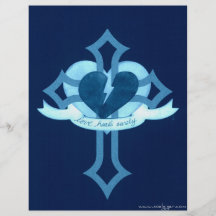 Love Heals Surely - Blue Effect Flyers