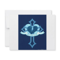 Love Heals Surely - Blue Effect invitations by noelgiger Love Heals Surely - Blue Effect invitations