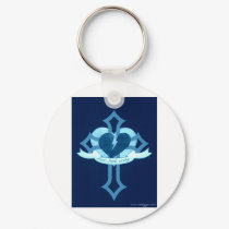 Love Heals Surely - Blue Effect keychains