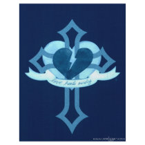 Love Heals Surely - Blue Effect letterhead