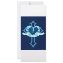 Love Heals Surely - Blue Effect rack cards