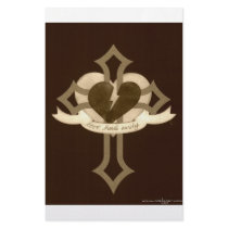 Love Heals Surely - Sepia Effect stationery