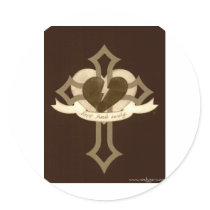 Love Heals Surely - Sepia stickers