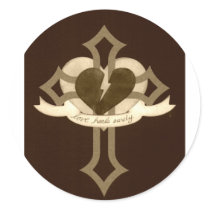 Love Heals Surely - Sepia stickers