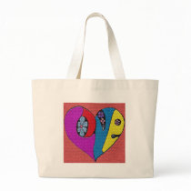 love heart bags