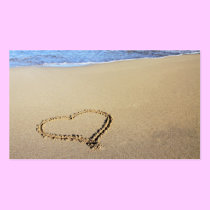 Love Heart Beach business cards