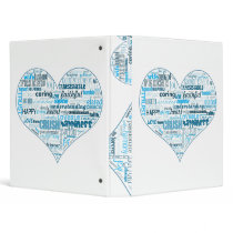 LOVE HEART binders
