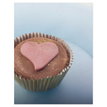 love heart cake personalized flyer