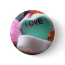 Love Heart Candy Pinback Button