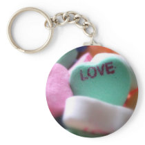 Love Heart Candy Keychain