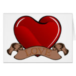 Love Heart Greeting Cards