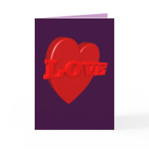 Love Heart Card
