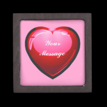 Love Heart customizable premium gift boxes