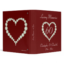 Love Heart Diamond Anniversary Binder