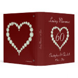 Love Heart Diamond Anniversary Binder