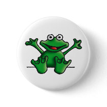 love heart frog buttons
